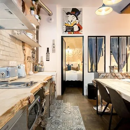 P1- Wonderful Experience Near Montmatre For 4-6p Apartament *